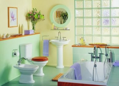 Pastel Bathroom Ideas