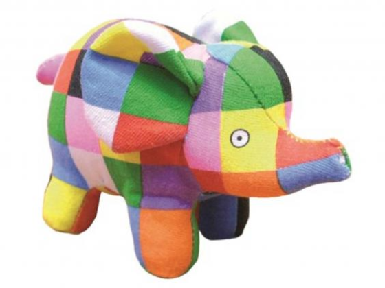 Colourful Bath-Toy Elephant 