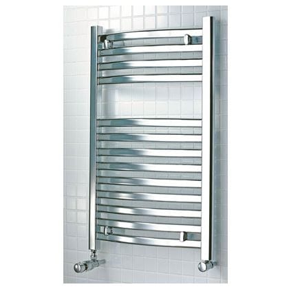 Bathroom Heated Chrome Towel Rail